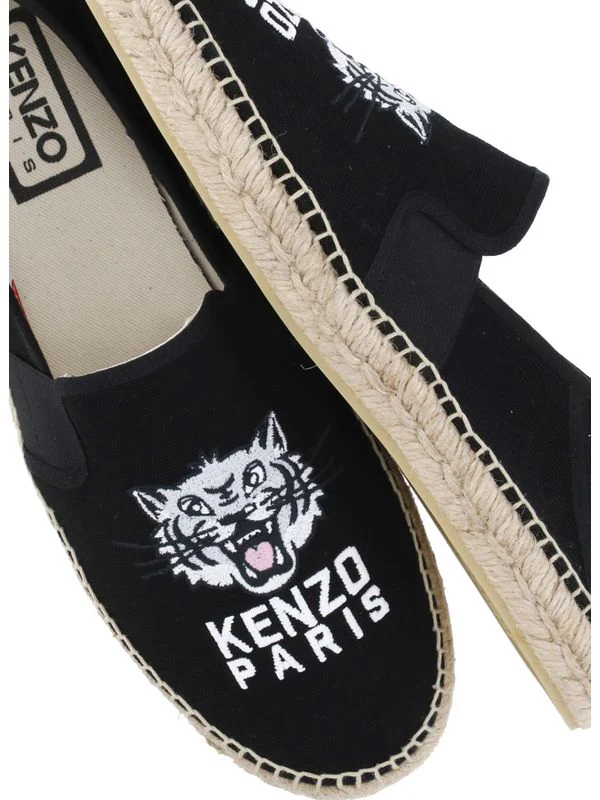 Tiger Logo Embroidery Espadrilles - Image 6