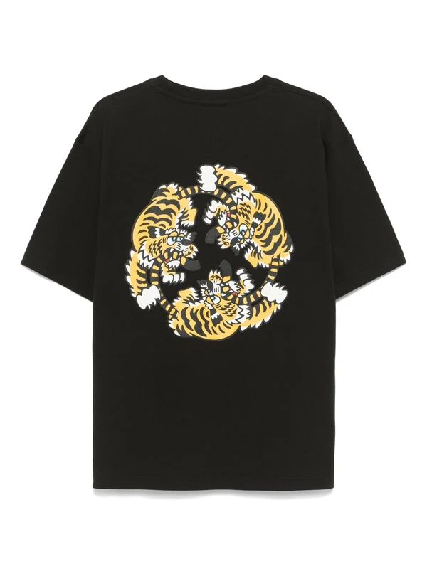 Boke Flower Printing Short-Sleeve T-Shirt - Image 3
