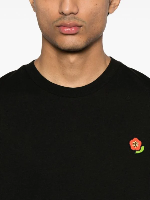 Boke Flower Printing Short-Sleeve T-Shirt - Image 3