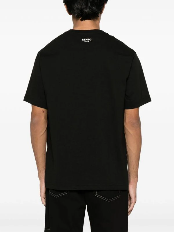Boke Flower Printing Short-Sleeve T-Shirt - Image 4