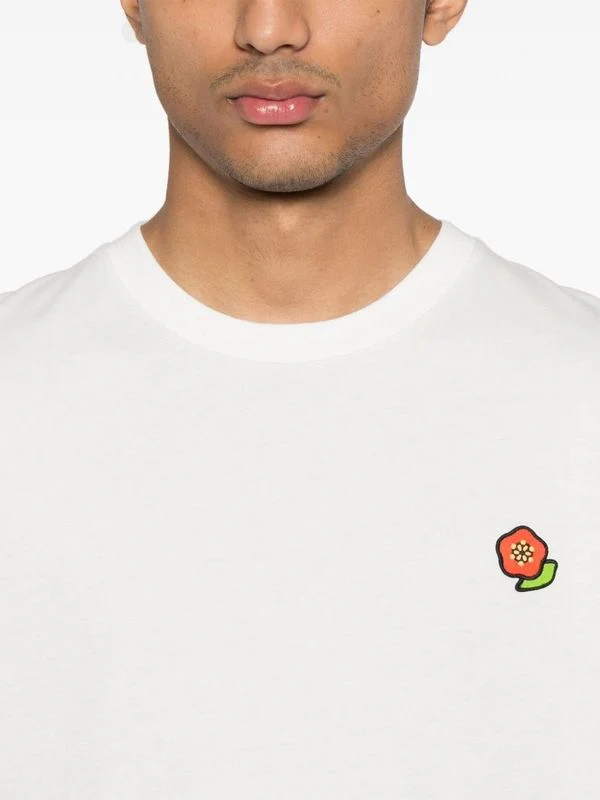 Boke Flower Printing Short-Sleeve T-Shirt - Image 2