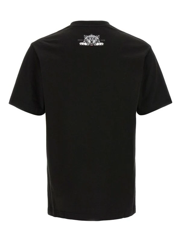 Pop Logo Printing Cotton Short-Sleeve T-Shirt - Image 2