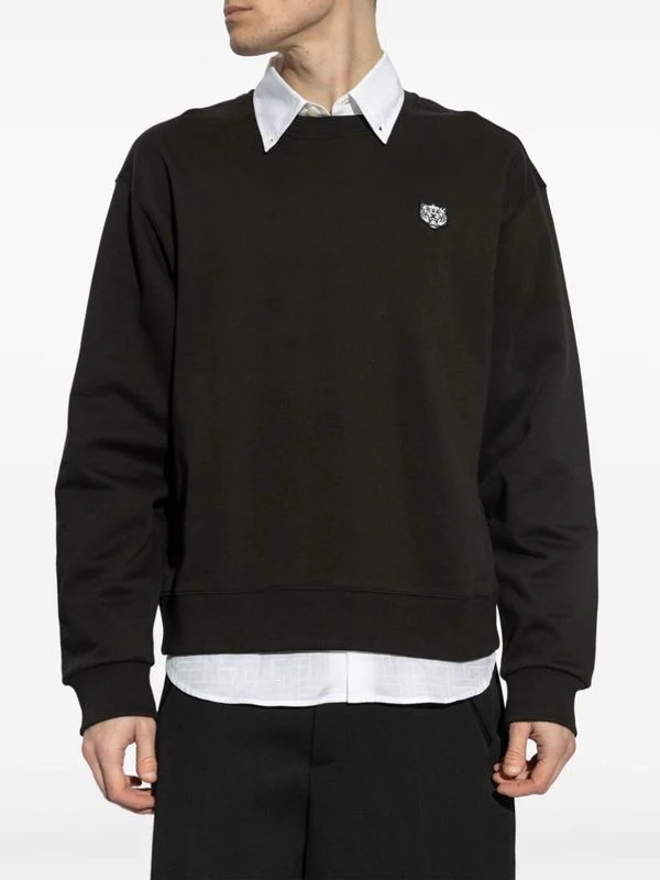 Happy Tiger Cotton Sweatshirt - Image 2