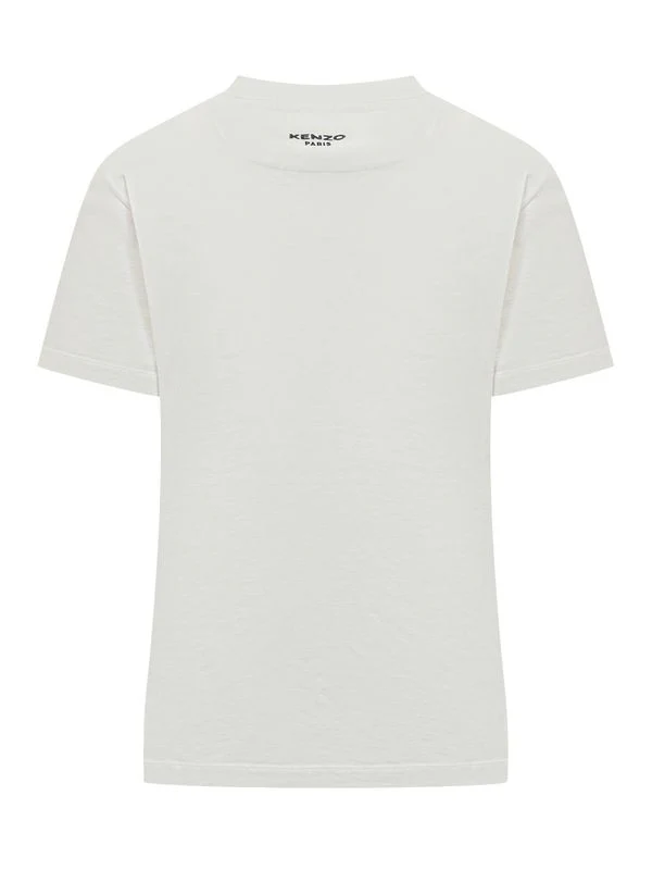 Logo Detail Cotton T-Shirt - Image 2