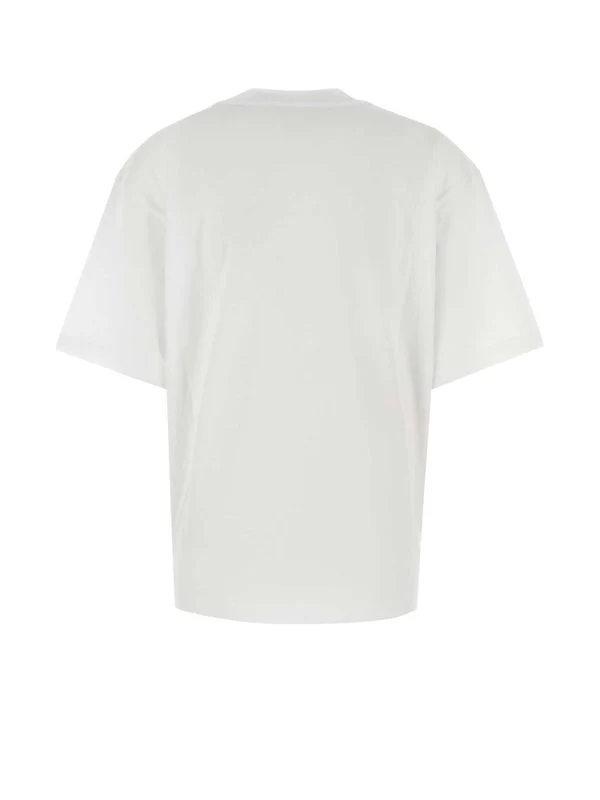 Logo Printed Short-Sleeve Cotton T-Shirt - Image 2