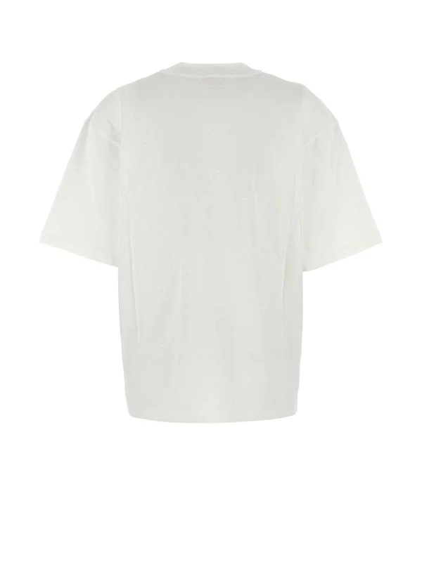 Flower Logo Printed Cotton Short-Sleeve T-Shirt - Image 2