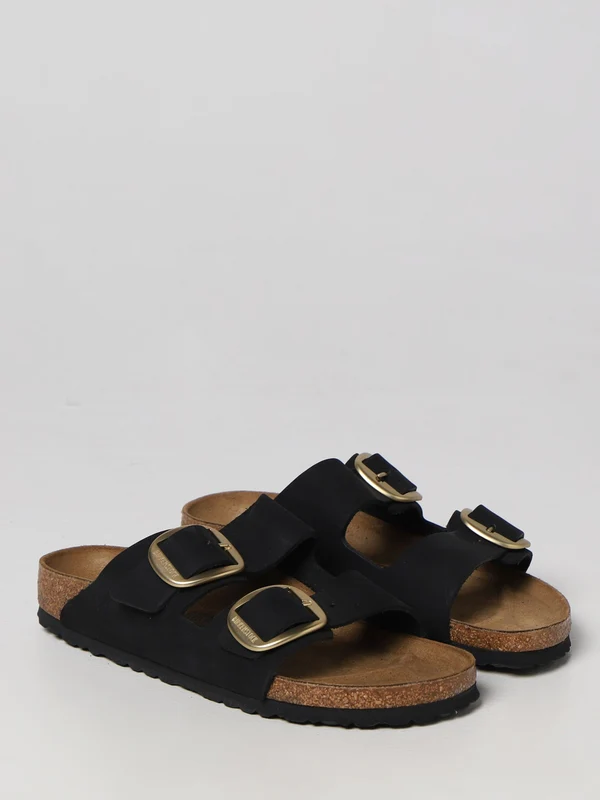 Arizona Buckle Leather Sandals - Image 2