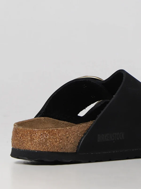 Arizona Buckle Leather Sandals - Image 3