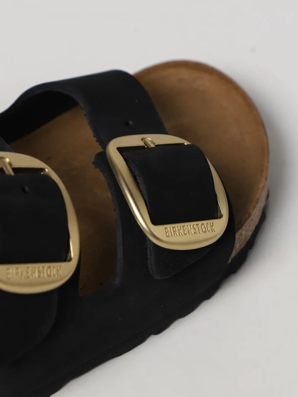 Arizona Buckle Leather Sandals - Image 4