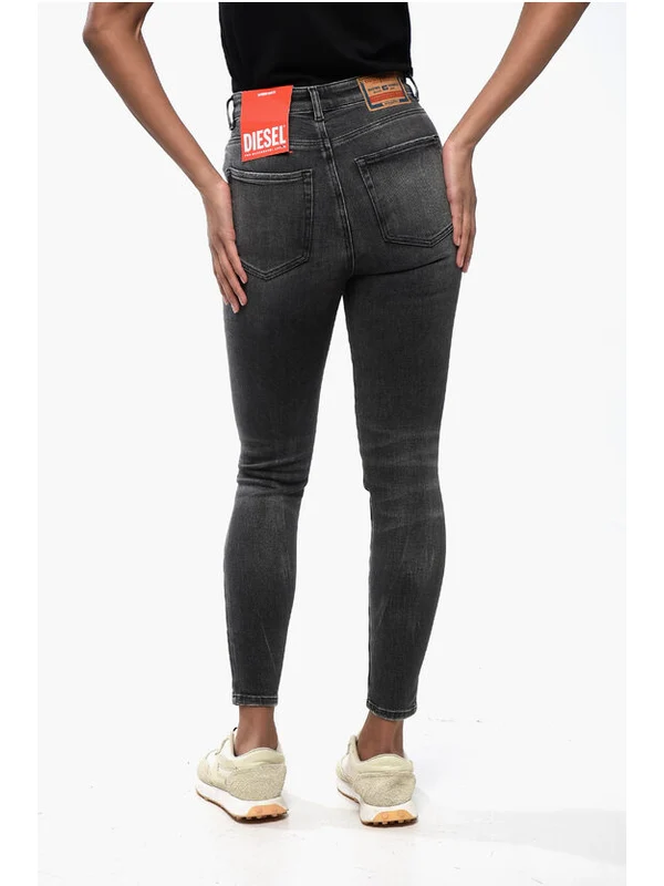 Diesel Gray Denim Pants - Image 2