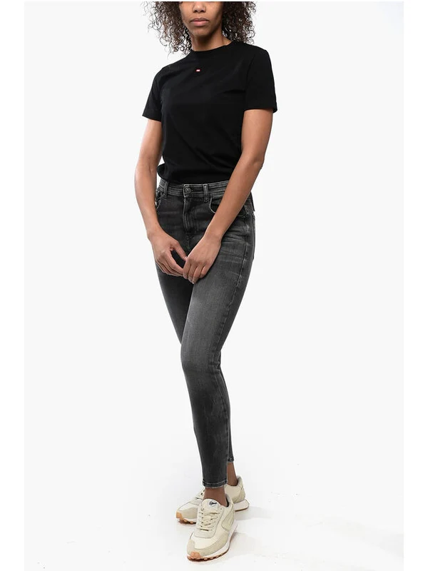 Diesel Gray Denim Pants - Image 4