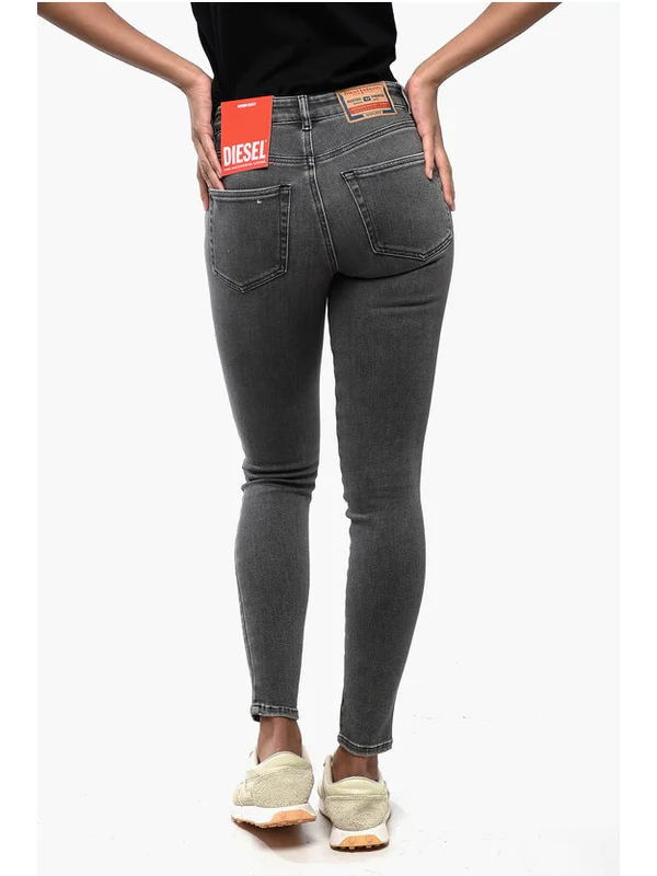 Diesel Gray Denim Pants - Image 2