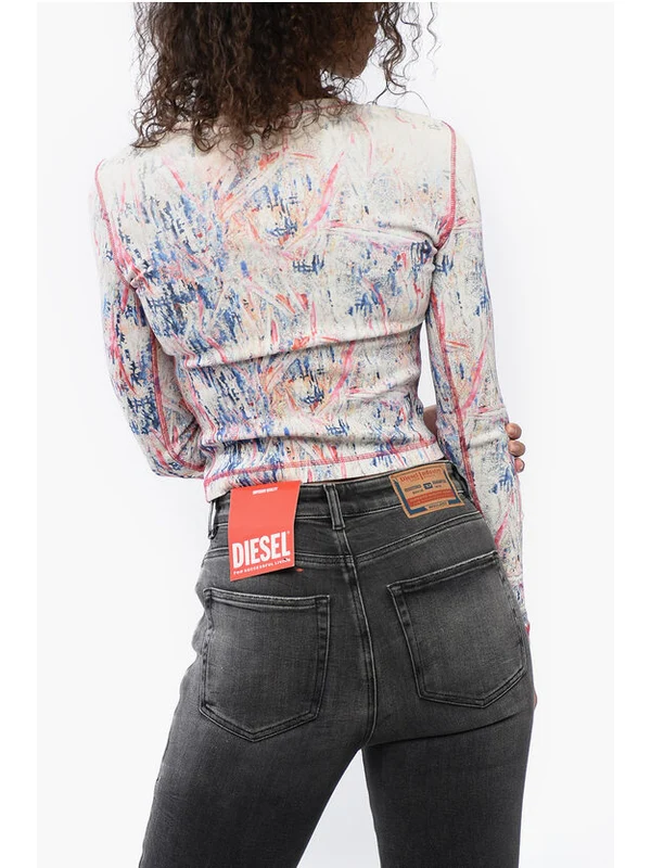 Diesel Multicolor Long Sleeve Top - Image 2