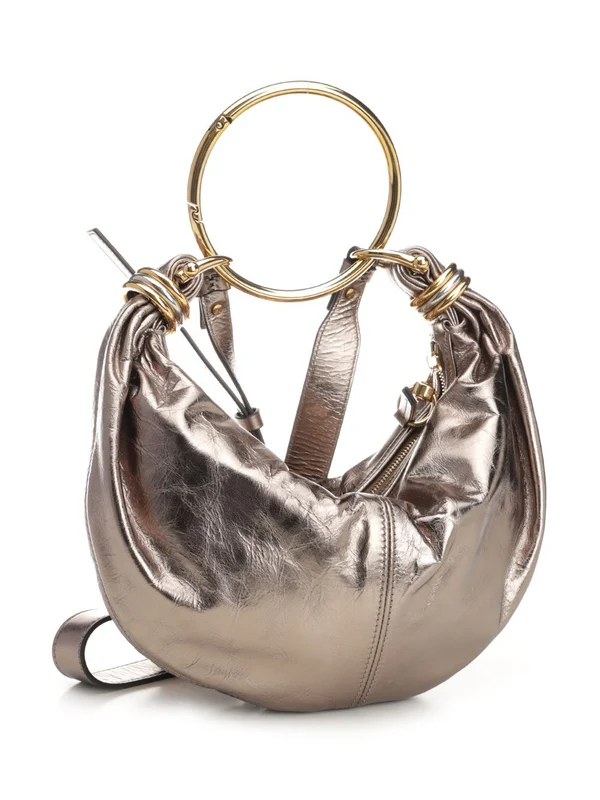 Bracelet Small Leather Tote Bag - Image 2