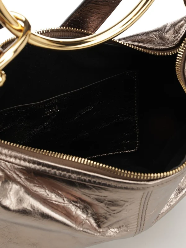 Bracelet Small Leather Tote Bag - Image 4