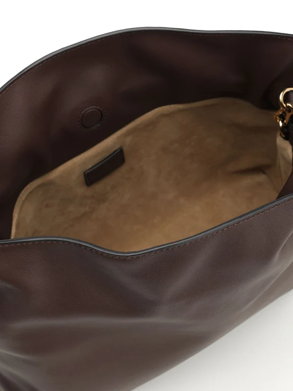 Flamenco Medium Leather Clutch Bag - Image 4