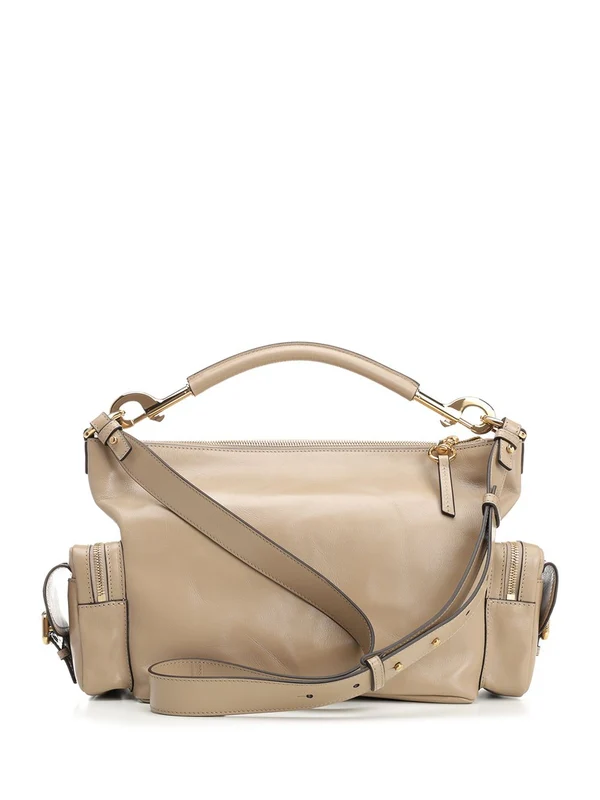 Camera Leather Shoulder Bag - Image 3