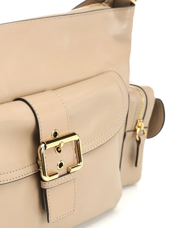Camera Leather Shoulder Bag - Image 5
