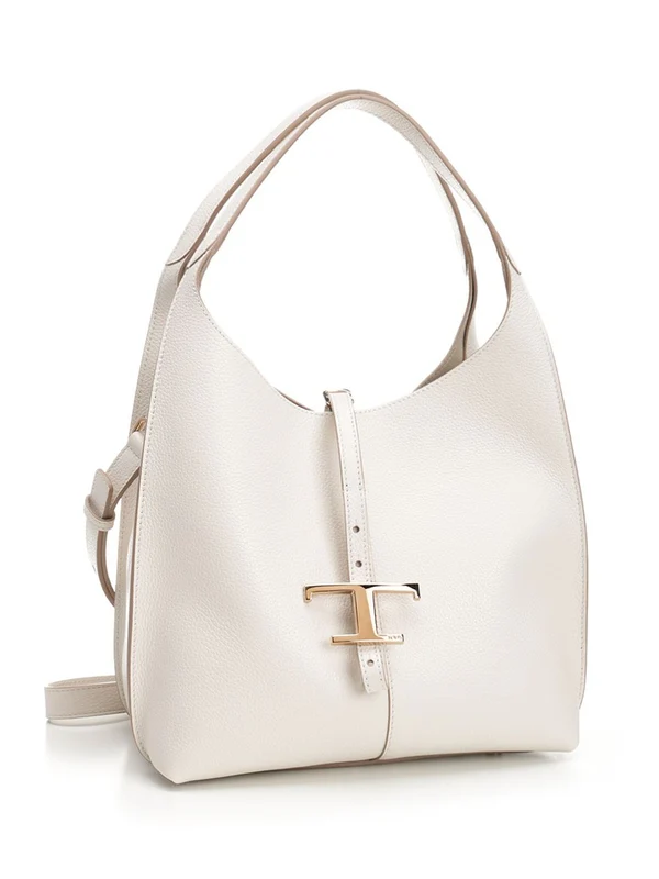 T Timeless Leather Shoulder Bag - Image 2