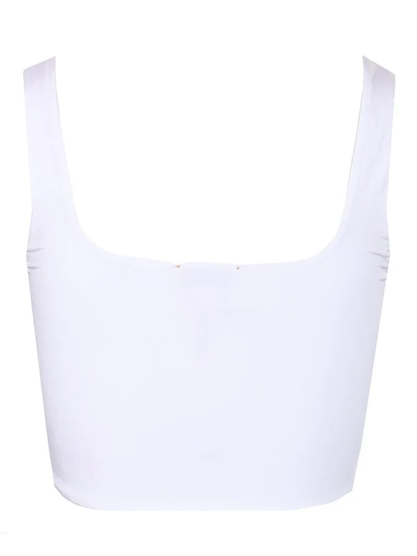 Square Neck Jersey Bra Top - Image 2