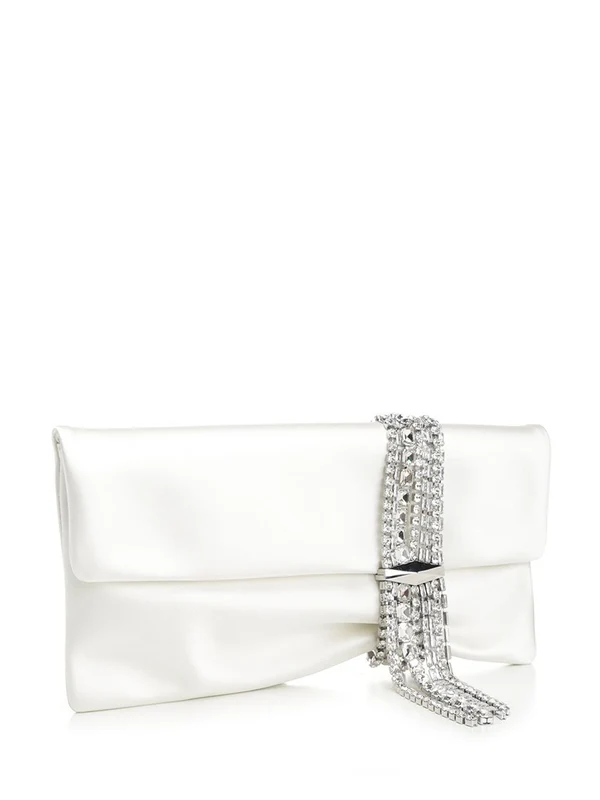 Zandra Satin Clutch Bag - Image 2