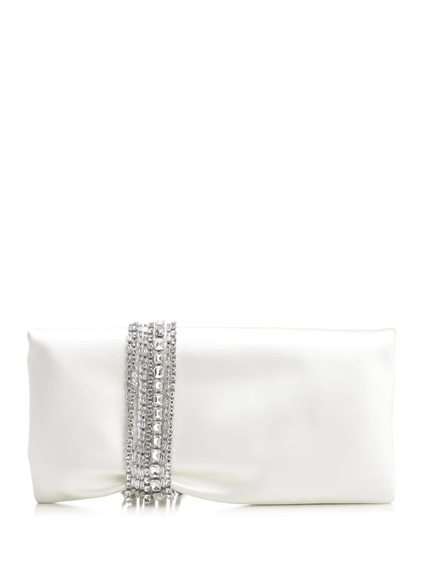 Zandra Satin Clutch Bag - Image 3