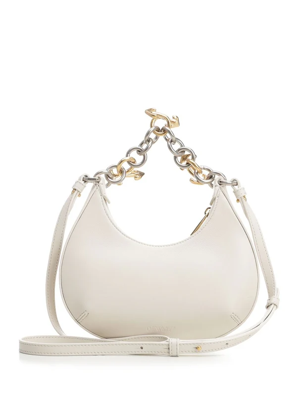 Hemisphere Leather Shoulder Bag - Image 3