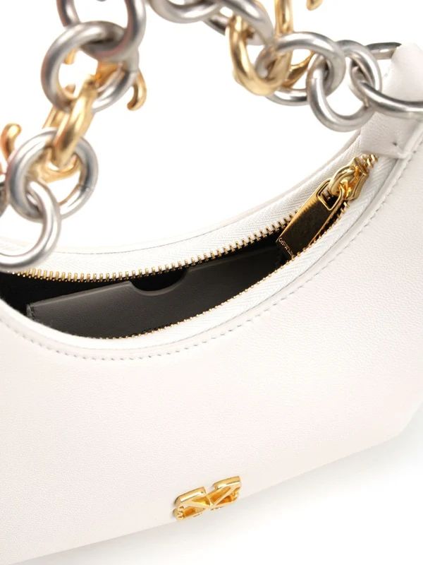 Hemisphere Leather Shoulder Bag - Image 4