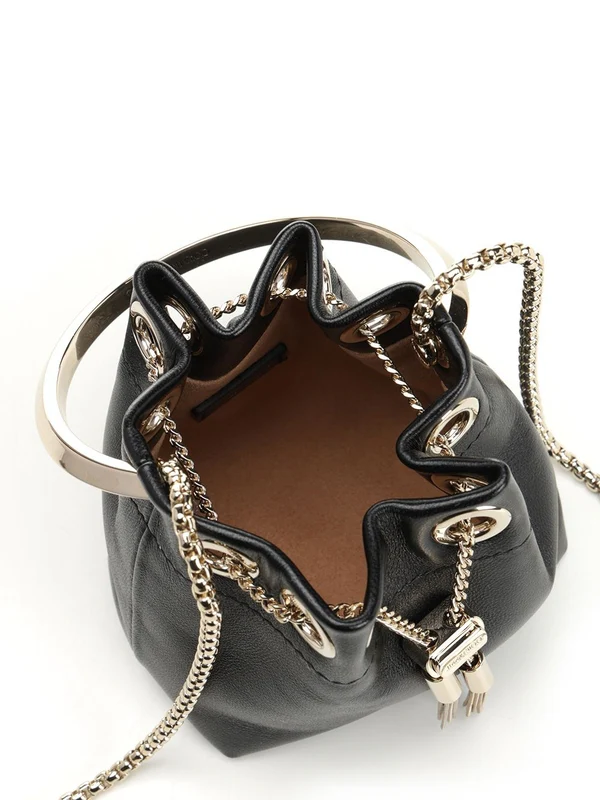 Micro Bon Bon Satin Bucket Bag - Image 4