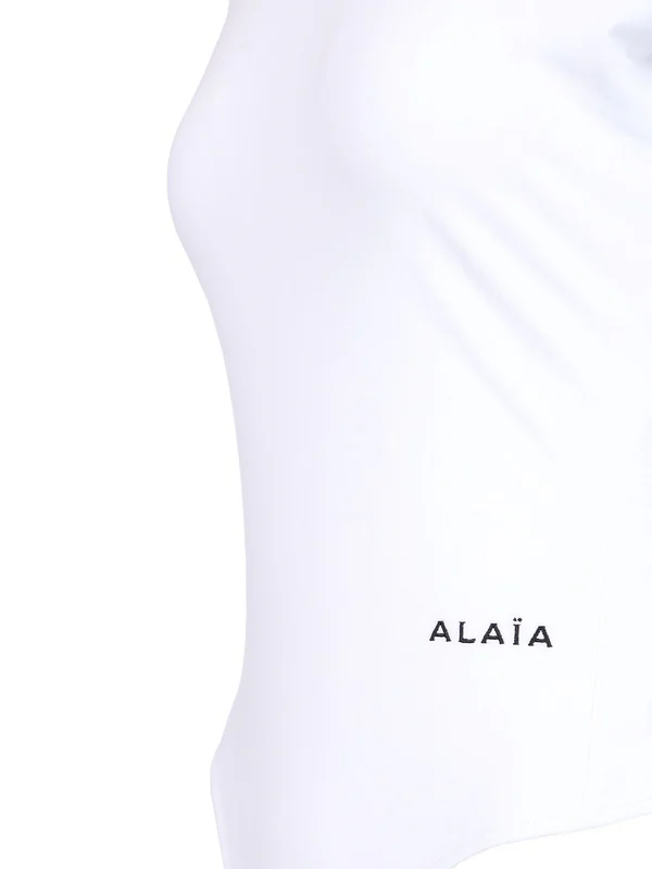 Stretch Jersey Short-Sleeve Bodysuit - Image 4