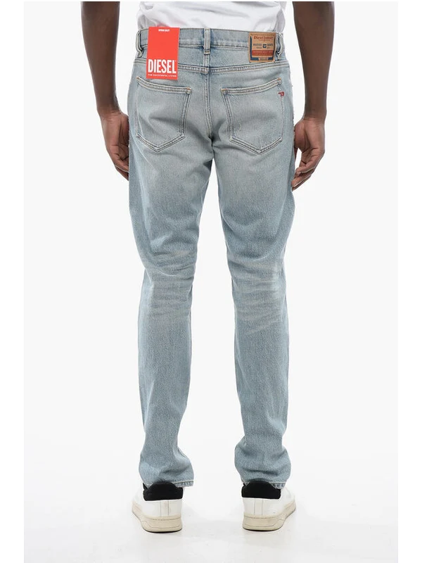 Mid Waist 2019 D-STRUKT Slim Fit Jeans 16cm -L32 Denim Pants - Image 2