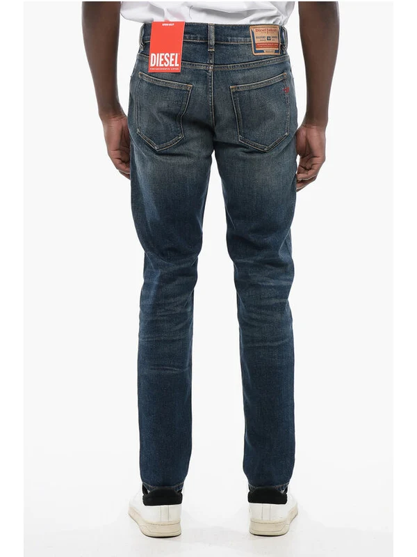Mid Waist 2019 D-STRUKT Slim Fit Jeans 16cm L32 Denim Pants - Image 2