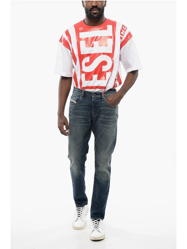 Mid Waist 2019 D-STRUKT Slim Fit Jeans 16cm L32 Denim Pants - Image 4