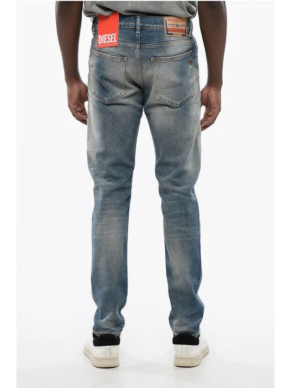 Mid Waist 2019 D-STRUKT Slim Fit Jeans 16cm L32 Denim Pants - Image 2