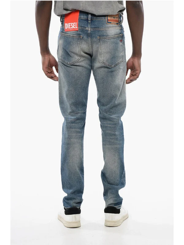 Mid Waist 2019 D-STRUKT Slim Fit Jeans 16cm L34 Denim Pants - Image 2