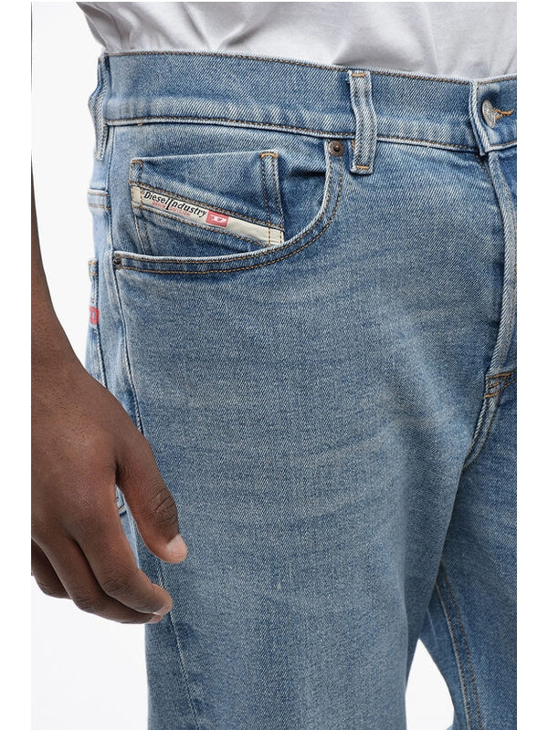 LIBRARY Mid Waist 2005 D-FINING Regular Fit Jeans 17cm L32 Denim Pants - Image 3