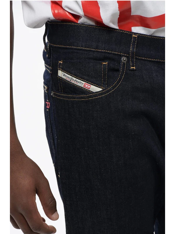 LIBRARY Mid Waist 2005 D-FINING Regular Fit Jeans 17cm L32 Denim Pants - Image 3