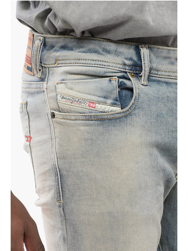 Low Waisted Skinny Fit 1979 SLEENKER Jeans 15cm L.32 Denim Pants - Image 3
