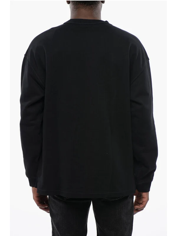 RED TAG Brushed Cotton S-BAXT-N1 Crew-neck Sweatshirt Sweatshirts - Image 2