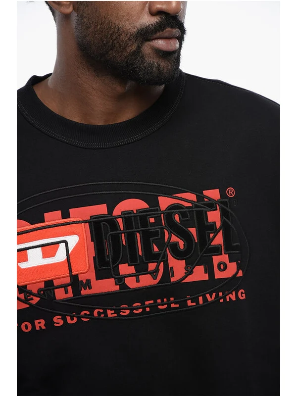 RED TAG Brushed Cotton S-BAXT-N1 Crew-neck Sweatshirt Sweatshirts - Image 3