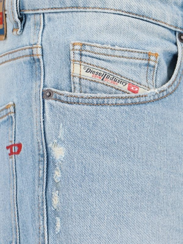 Mid Waist Boot Cut 1998 D-BUCK Jeans 24cm L32 Denim Pants - Image 4