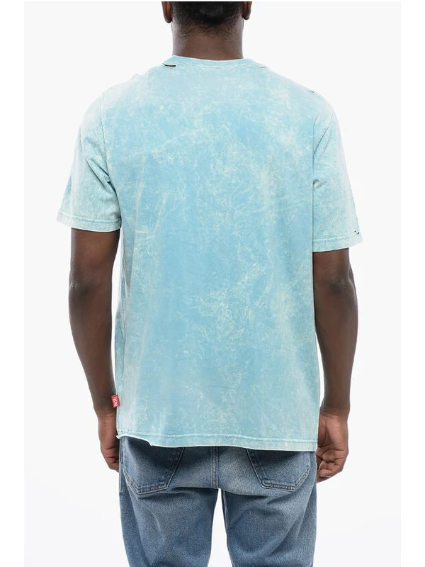 Printing Detail Cotton Short Sleeve T-shirt - Image 2