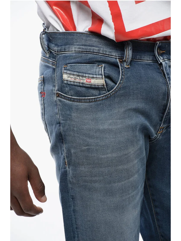 Regular Fit D-STRUKT-Z-NE Jogg Jeans 16cm With Belt Loops Denim Pants - Image 3