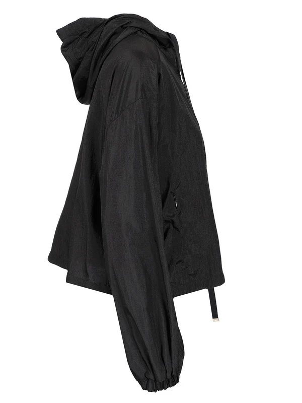Boxy-fit Waterproof Hooded Jacket - Image 3