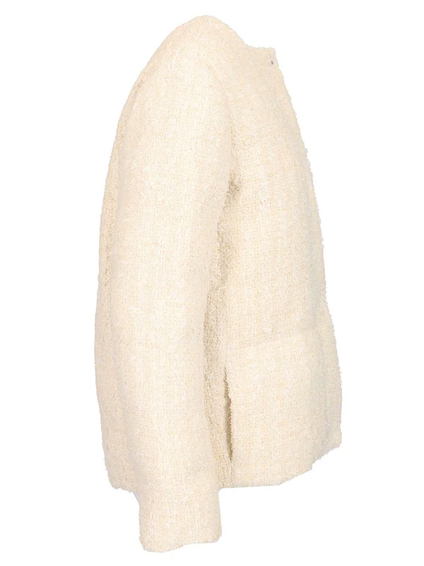Gerberoy Crewneck Bouclé Padded Jacket - Image 5