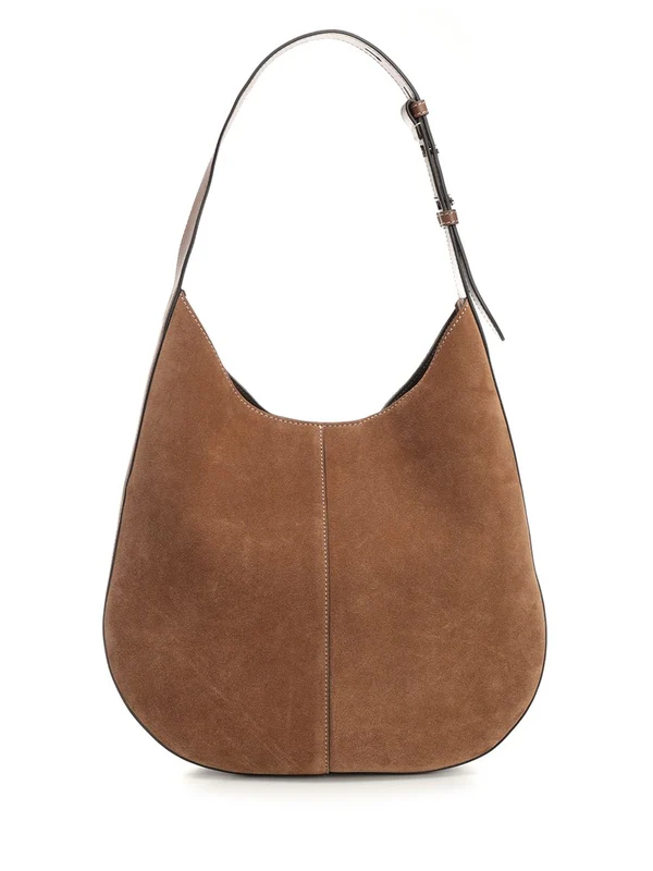 Hobo Suede Shoulder Bag - Image 3