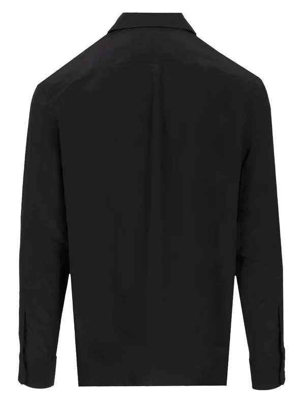 Box Pleat Silk Shirt - Image 2