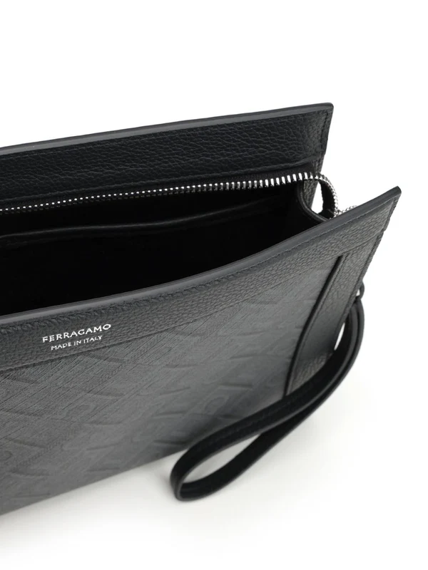 Monogram Fabric Pouch - Image 4