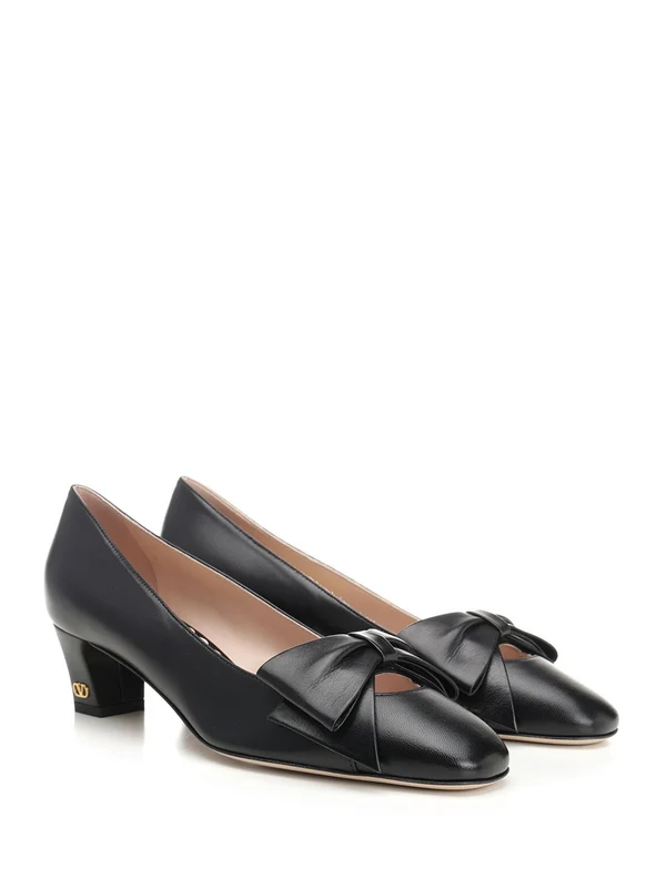 Bowow Leather Pumps Heel - Image 2
