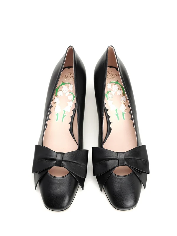 Bowow Leather Pumps Heel - Image 5